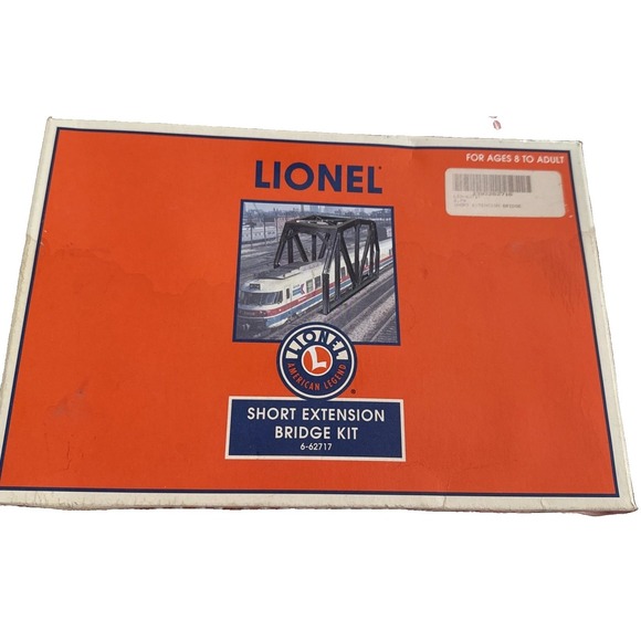 Lionel Other - NEW Lionel Trains 6-62717 Short Extension Bridge Kit O Scale New Box